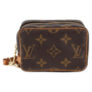 LOUIS VUITTON Monogram Trousse Wapity Pouch M58030 LV Auth 128685V-13