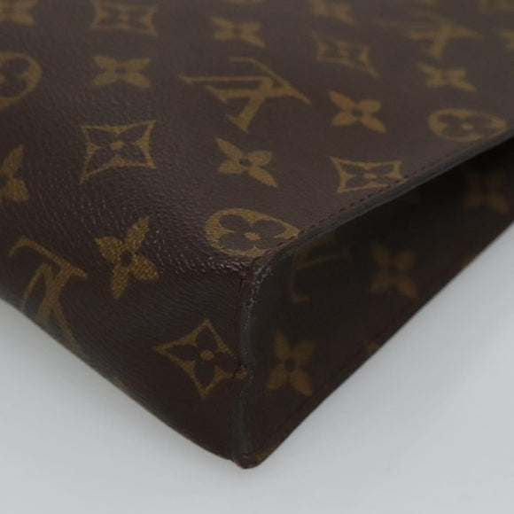 LOUIS VUITTON Monogram Poche Toilette 26 Pouch M47542 LV Auth 128687