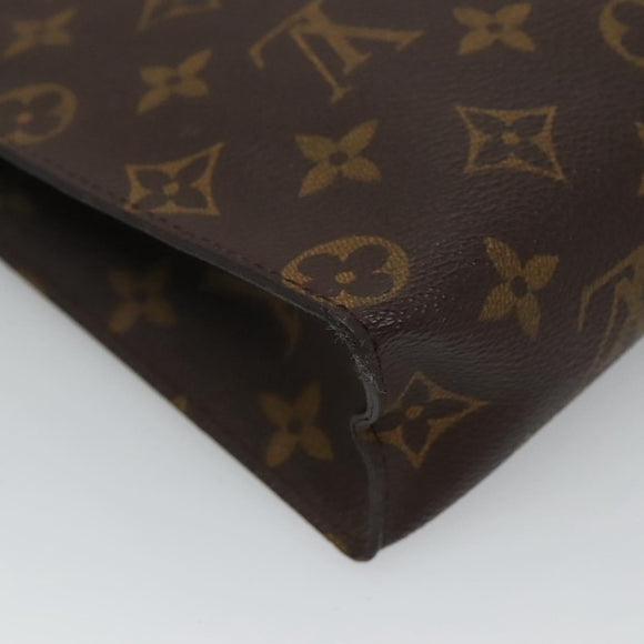 LOUIS VUITTON Monogram Poche Toilette 26 Pouch M47542 LV Auth 128687