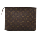 LOUIS VUITTON Monogram Poche Toilette 26 Pouch M47542 LV Auth 128687-2