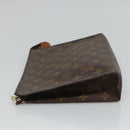 LOUIS VUITTON Monogram Poche Toilette 26 Pouch M47542 LV Auth 128687-4