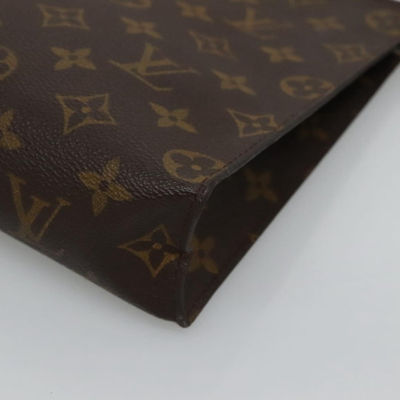 LOUIS VUITTON Monogram Poche Toilette 26 Pouch M47542 LV Auth 128687