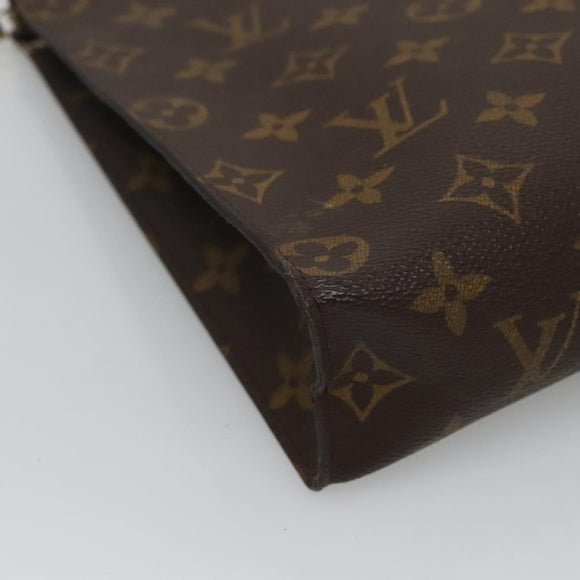 LOUIS VUITTON Monogram Poche Toilette 26 Pouch M47542 LV Auth 128687