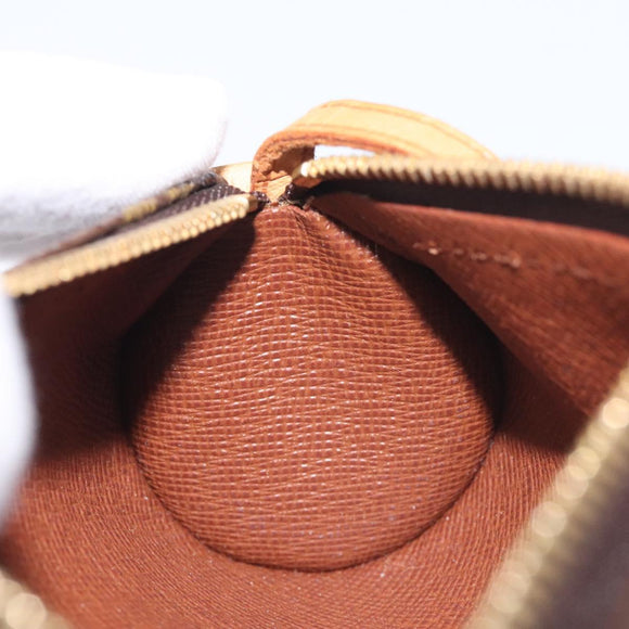 LOUIS VUITTON Monogram Papillon Pouch LV Auth 128696