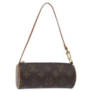 LOUIS VUITTON Monogram Papillon Pouch LV Auth 128696-1