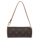 LOUIS VUITTON Monogram Papillon Pouch LV Auth 128696-2