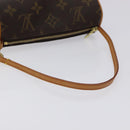 LOUIS VUITTON Monogram Papillon Pouch LV Auth 128696-7
