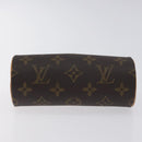 LOUIS VUITTON Monogram Papillon Pouch LV Auth 128696-5