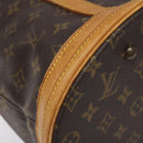 LOUIS VUITTON Monogram Bucket GM Shoulder Bag M42236 LV Auth 128702-15