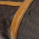LOUIS VUITTON Monogram Bucket GM Shoulder Bag M42236 LV Auth 128702-17