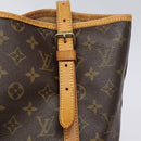 LOUIS VUITTON Monogram Bucket GM Shoulder Bag M42236 LV Auth 128702-9