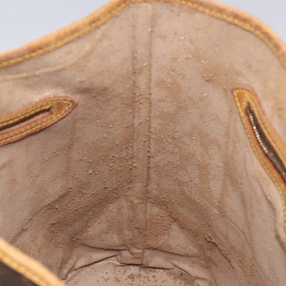 LOUIS VUITTON Monogram Bucket GM Shoulder Bag M42236 LV Auth 128702