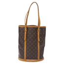 LOUIS VUITTON Monogram Bucket GM Shoulder Bag M42236 LV Auth 128702-13