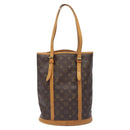 LOUIS VUITTON Monogram Bucket GM Shoulder Bag M42236 LV Auth 128702-2
