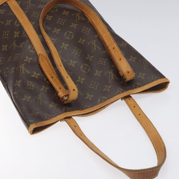 LOUIS VUITTON Monogram Bucket GM Shoulder Bag M42236 LV Auth 128702