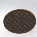 LOUIS VUITTON Monogram Bucket GM Shoulder Bag M42236 LV Auth 128702-5