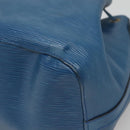 LOUIS VUITTON Epi Petit Noe Shoulder Bag Blue M44105 LV Auth 128706-15