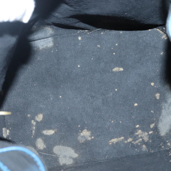 LOUIS VUITTON Epi Petit Noe Shoulder Bag Blue M44105 LV Auth 128706