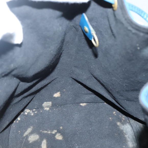 LOUIS VUITTON Epi Petit Noe Shoulder Bag Blue M44105 LV Auth 128706