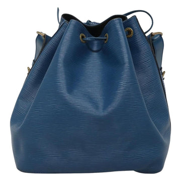 LOUIS VUITTON Epi Petit Noe Shoulder Bag Blue M44105 LV Auth 128706 - 0