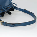 LOUIS VUITTON Epi Petit Noe Shoulder Bag Blue M44105 LV Auth 128706-7