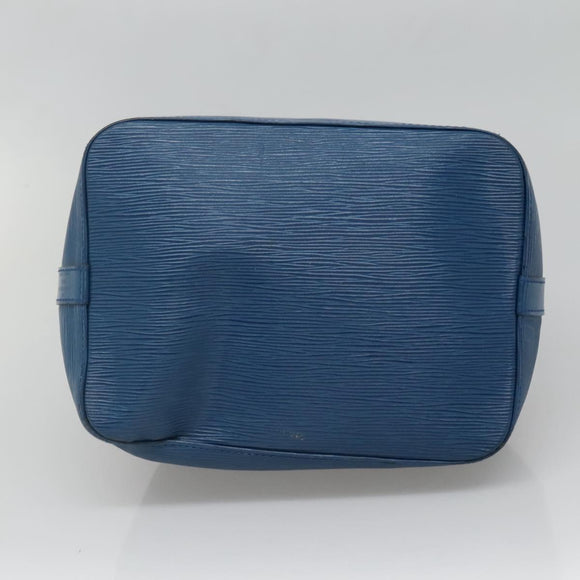 LOUIS VUITTON Epi Petit Noe Shoulder Bag Blue M44105 LV Auth 128706