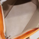 LOUIS VUITTON Monogram Vernis Houston Hand Bag Beige M91004 LV Auth 128707-11