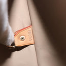 LOUIS VUITTON Monogram Vernis Houston Hand Bag Beige M91004 LV Auth 128707-12