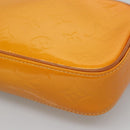 LOUIS VUITTON Monogram Vernis Christy MM Shoulder Bag Jaune M91108 Auth 128709-16