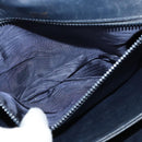 CELINE C Sulky Shoulder Bag Canvas Navy Gold Auth 128714-12