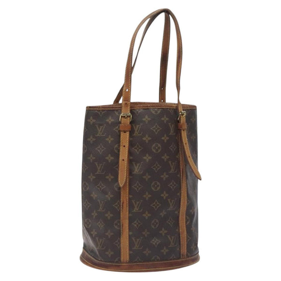 LOUIS VUITTON Monogram Bucket GM Shoulder Bag M42236 LV Auth 128723