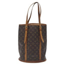 LOUIS VUITTON Monogram Bucket GM Shoulder Bag M42236 LV Auth 128723-13