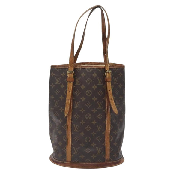 LOUIS VUITTON Monogram Bucket GM Shoulder Bag M42236 LV Auth 128723