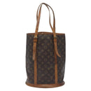LOUIS VUITTON Monogram Bucket GM Shoulder Bag M42236 LV Auth 128723-2