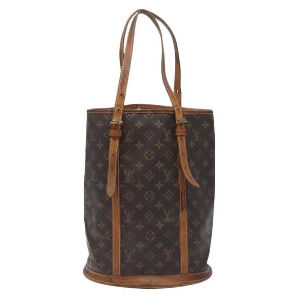 LOUIS VUITTON Monogram Bucket GM Shoulder Bag M42236 LV Auth 128723