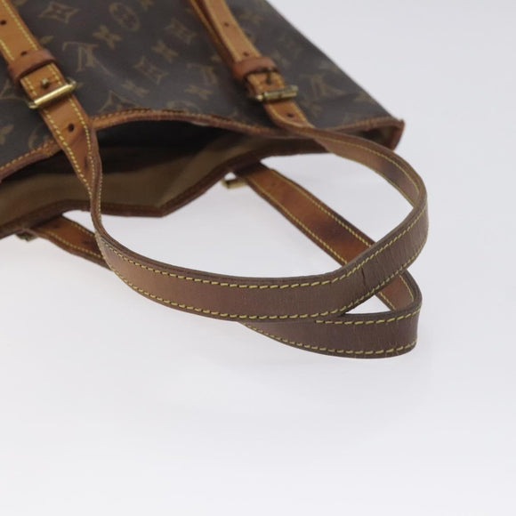 LOUIS VUITTON Monogram Bucket GM Shoulder Bag M42236 LV Auth 128723