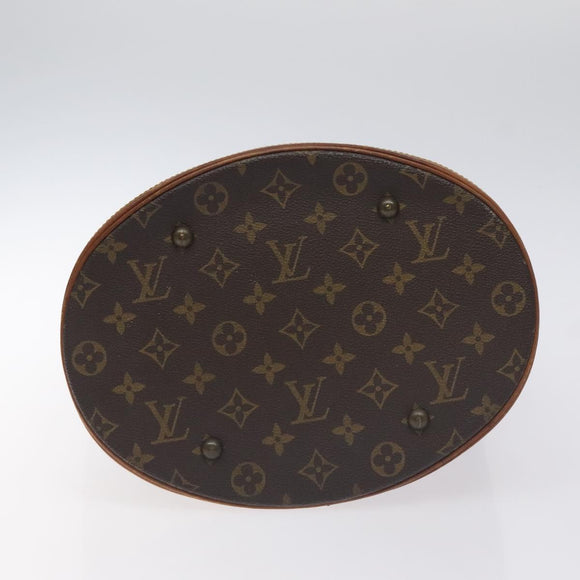 LOUIS VUITTON Monogram Bucket GM Shoulder Bag M42236 LV Auth 128723