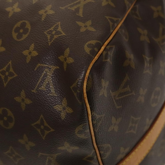 LOUIS VUITTON Monogram Keepall Bandouliere 55 Boston Bag M41414 LV Auth 128728