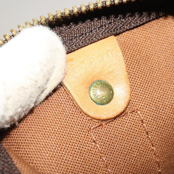 LOUIS VUITTON Monogram Keepall Bandouliere 55 Boston Bag M41414 LV Auth 128728