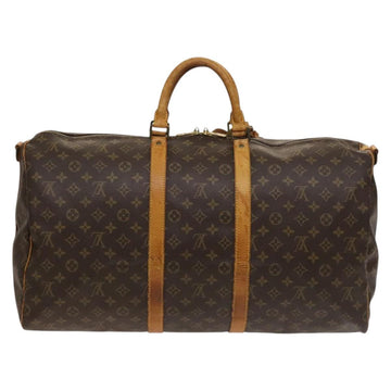 LOUIS VUITTON Monogram Keepall Bandouliere 55 Boston Bag M41414 LV Auth 128728 - 0