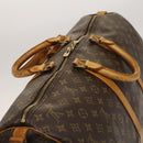 LOUIS VUITTON Monogram Keepall Bandouliere 55 Boston Bag M41414 LV Auth 128728-6