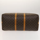 LOUIS VUITTON Monogram Keepall Bandouliere 55 Boston Bag M41414 LV Auth 128728-5