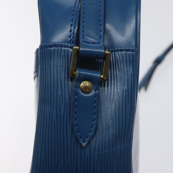 LOUIS VUITTON Epi Trocadero 27 Shoulder Bag Blue M52315 LV Auth 128730