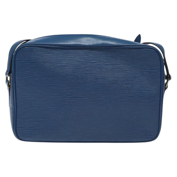 LOUIS VUITTON Epi Trocadero 27 Shoulder Bag Blue M52315 LV Auth 128730