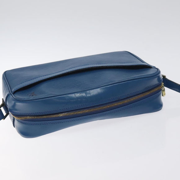 LOUIS VUITTON Epi Trocadero 27 Shoulder Bag Blue M52315 LV Auth 128730