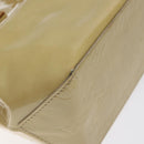 LOUIS VUITTON Monogram Vernis Reade PM Hand Bag Beige M91334 LV Auth 128731-14