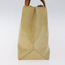 LOUIS VUITTON Monogram Vernis Reade PM Hand Bag Beige M91334 LV Auth 128731-4