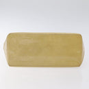 LOUIS VUITTON Monogram Vernis Reade PM Hand Bag Beige M91334 LV Auth 128731-5
