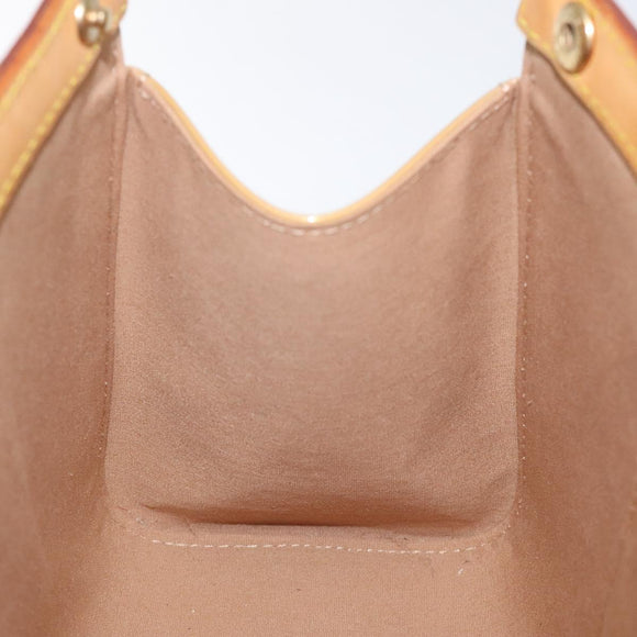 LOUIS VUITTON Monogram Vernis Roxbury Drive Hand Bag Noisette M91372 Auth 128732