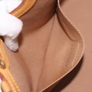 LOUIS VUITTON Monogram Vernis Roxbury Drive Hand Bag Noisette M91372 Auth 128732-20